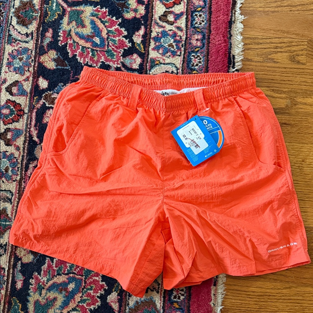 Orange/Peach Men's Swim Shorts